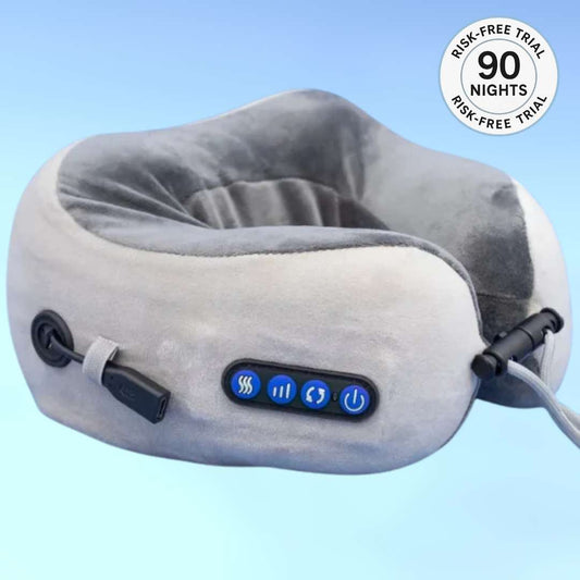 Siera Heated Travel Massage Pillow | Luxe Collection